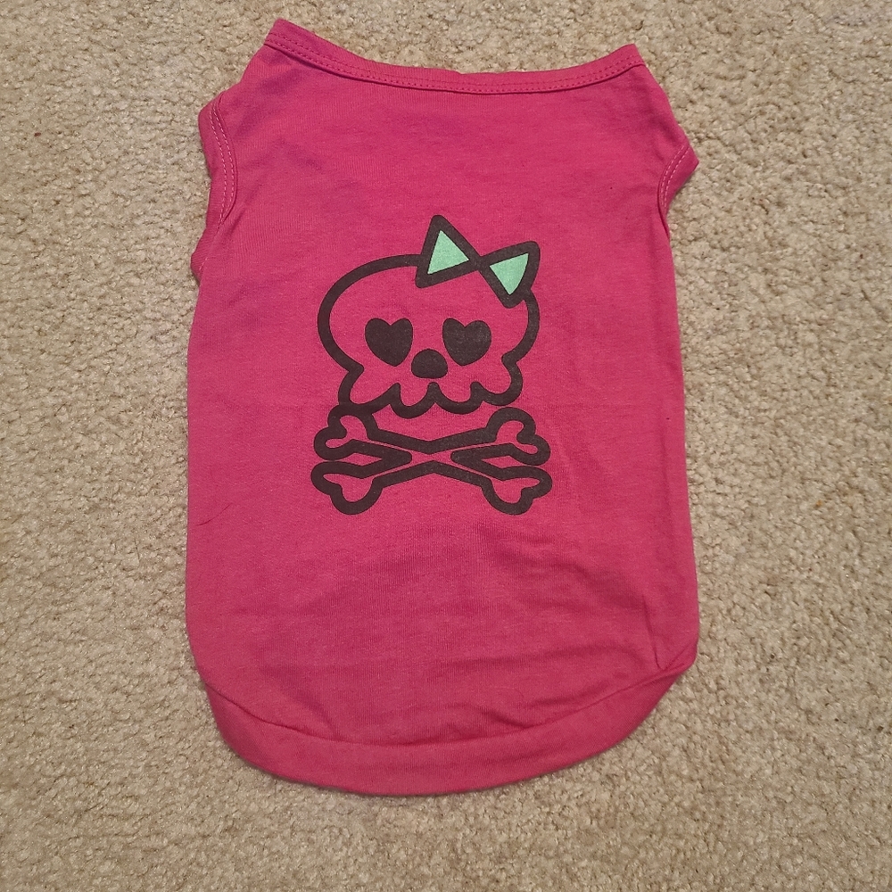 Halloween Skull Dog Shirt